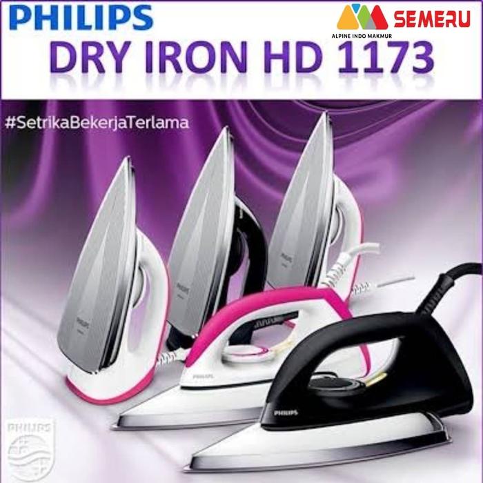 Gambar PHILIPS Setrika 350Watt HD1173 - Orange dari SemeruStoreMakassar undefined Tokopedia
