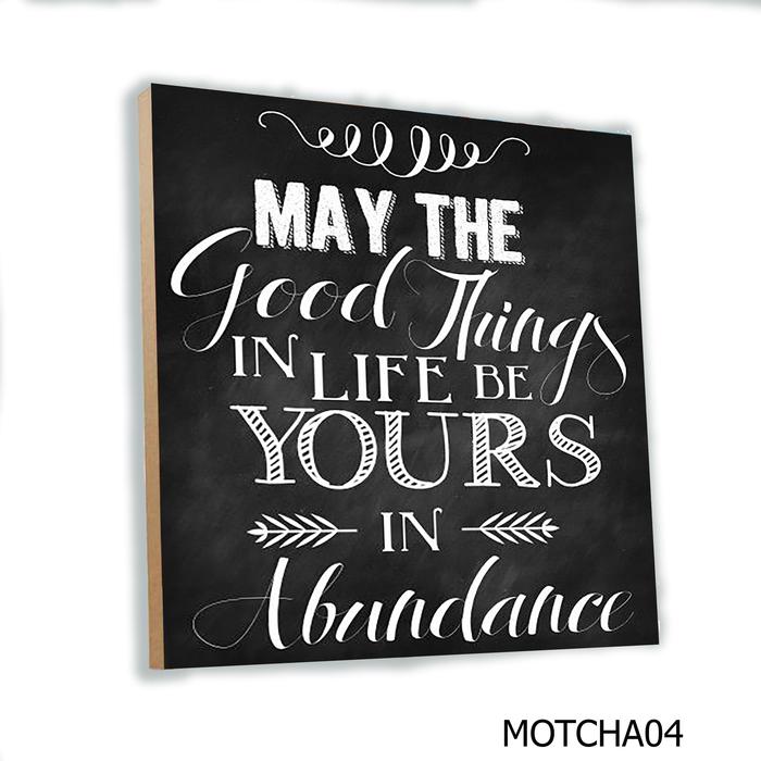 Gambar Dekorasi Ruang Tamu Quotes Motivasi Hidup MDF 20x20cm Wall Home Decor - MOTCHA04, MDF-20X20 dari Supplier NatGeo undefined Tokopedia