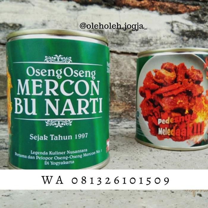 Gambar OSENG MERCON BU NARTI KALENG dari oleholehjogjaonline undefined Tokopedia