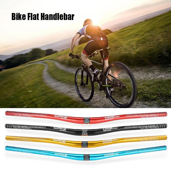Aluminium Alloy MTB Handlebar Mountain Bike Handle Bar Sepeda Gold