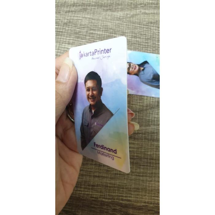 Gambar ID Card PVC custom design qty 200-500 dari Jakarta Printer_NEW undefined Tokopedia