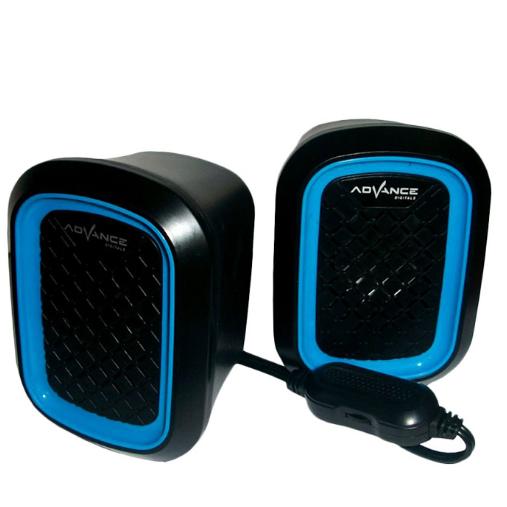 Gambar Advance Duo-050 Speaker USB - Biru dari ajcomputerpku undefined Tokopedia