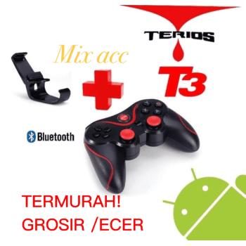 Gambar Gamepad Bluetooth Controller for Android Terios X3 With Holder dari Meet shop6 undefined Tokopedia