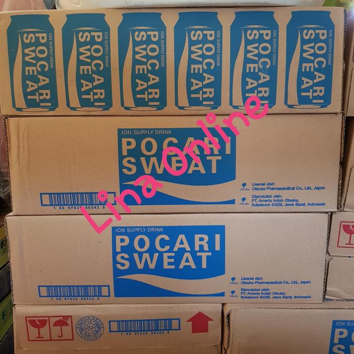 Gambar Pocari Sweat Kaleng 330 ml 1 Dus Isi 24 Kaleng 330ml Minuman Ion dari Lina Online undefined Tokopedia