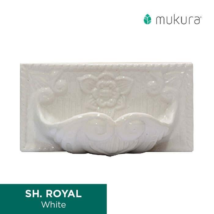 Gambar Tempat Sabun Batang Keramik Royal 20x10cm - Biru Muda dari Roster Granit Mukura undefined Tokopedia