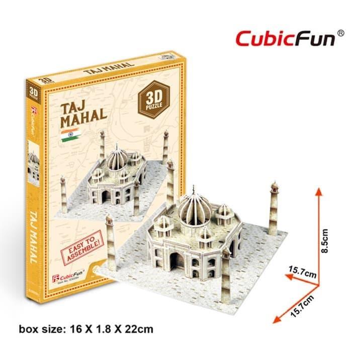 Gambar Cubicfun 3D Puzzle Mini Taj Mahal dari NoeyaShop undefined Tokopedia