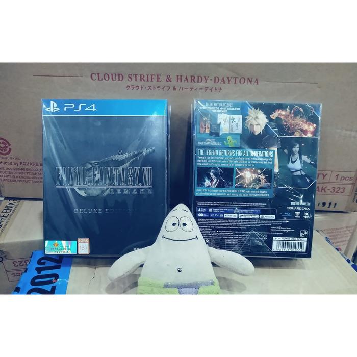 Gambar PS4 Final Fantasy 7 FF VII Remake (R3 / Reg 3 / English, PS 4 Game) - DELUXE EDITION dari waroengame M2SQ undefined Tokopedia