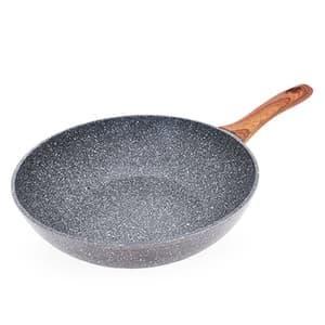 Gambar Cypruz Fry Wok Wajan Panci Penggorengan Marble Granit 26 cm dari Multi Retail Indonesia undefined Tokopedia