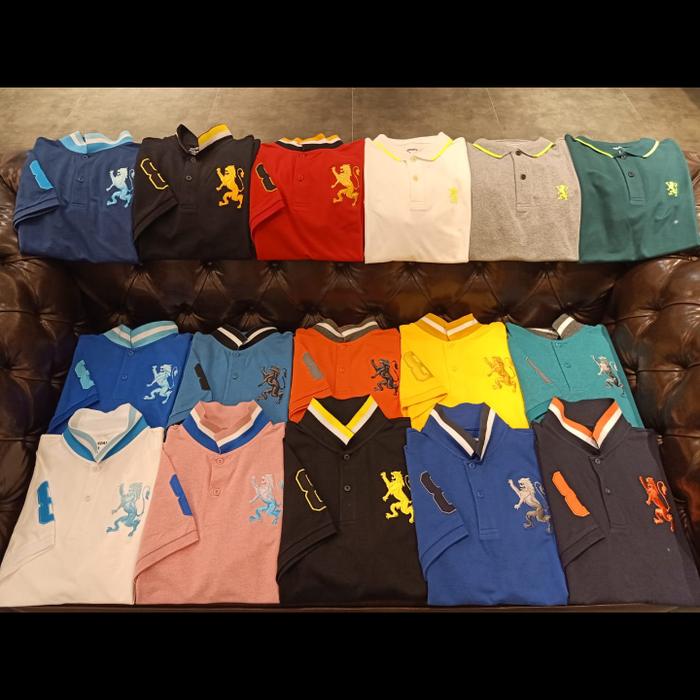 Jual Giordano Lion Polo Shirt Putih S Kota Surabaya Jun S Closet Tokopedia