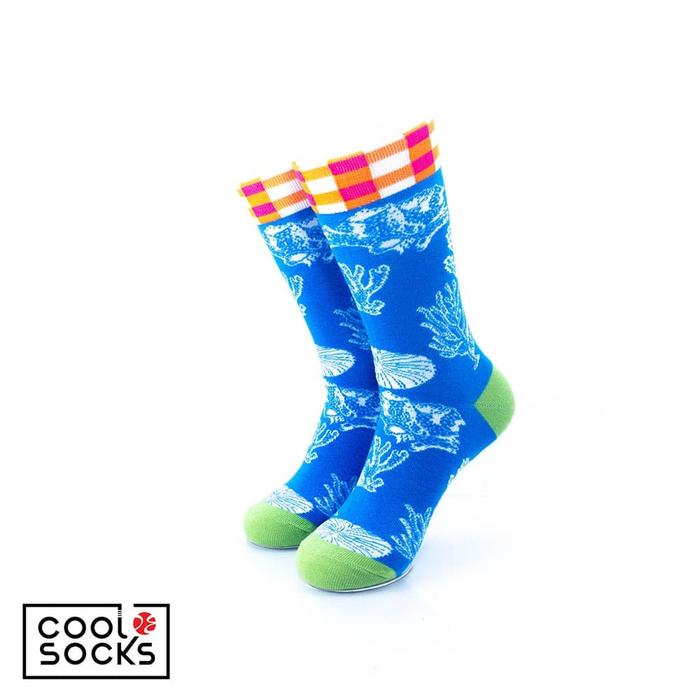 Gambar CoolDeSocks Original | Kaos Kaki Fashion - Sea Coral dari CoolDeSocks undefined Tokopedia