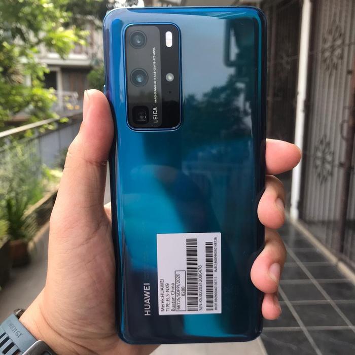 Jual Huawei P40 Pro 8GB+256GB Deep Sea Blue Garansi Resmi 1