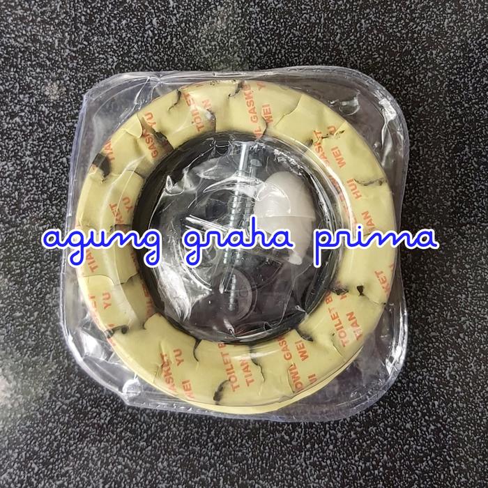 Gambar dodol closet , dodol wc , gasket , sparepart wc dari agung graha prima undefined Tokopedia