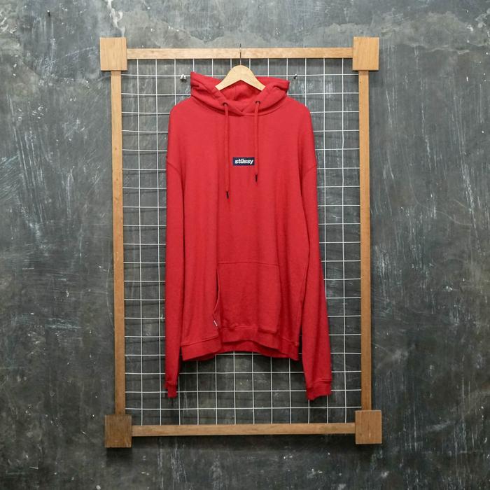 Stussy box store logo hoodie