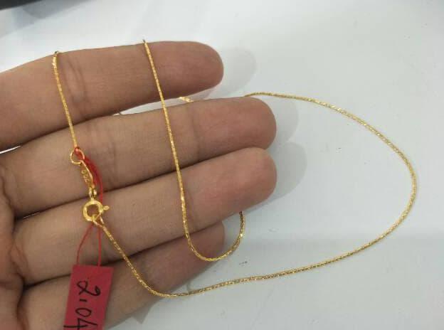 Jual Kalung Halus Emas Asli Kadar 700 Kalung Kekinian Kalung Remaja Jakarta Barat Tandyolsop13 Tokopedia