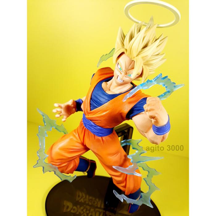 Gambar Action Figure Dragon Ball Z Dokkan Battle Son Goku SSJ2 ORI dari AGITO SPORT & MUSIC undefined Tokopedia
