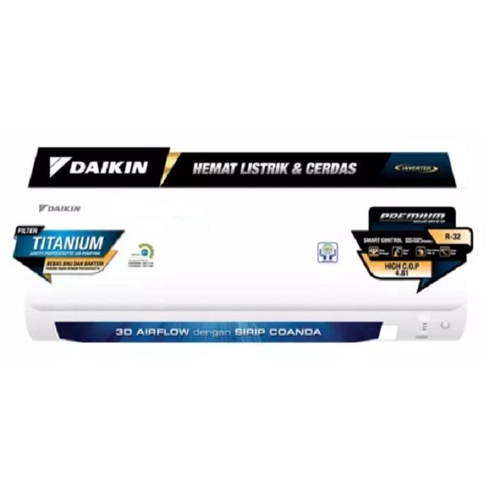 Gambar Daikin FTKQ15UVM RKQ15UVM AC 1/2 PK THAILAND flash inverter STKQ15UVM garansi resmi dari Indah Home Shop undefined Tokopedia