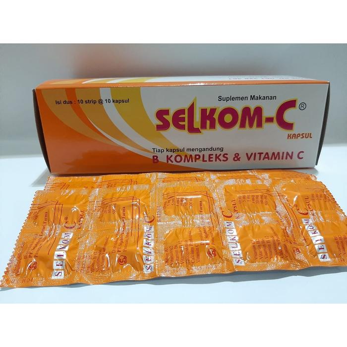 Gambar Selkom C 500 mg 1 Strip 10 Tablet Vitamin C dan B Kompleks dari Bawang123 undefined Tokopedia