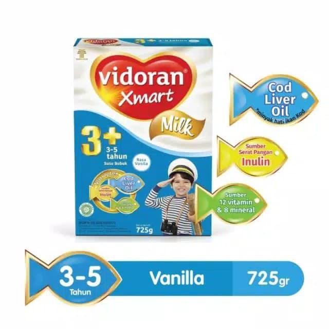 Gambar SUSU VIDORAN 1+ / 3+ XMART 725gr VANILA dan Madu tokojualanterus - Vanila 3 Plus dari Foodogood undefined Tokopedia