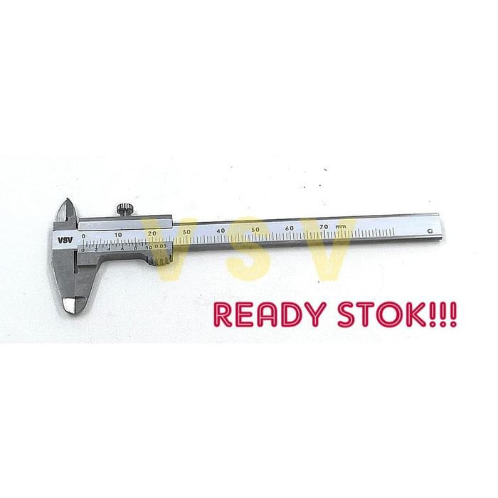 Jual Vsv Mini Caliper 70mm 0 05 Vernier Caliper Jangka Sorong Sigmat Jakarta Barat Wilian Store1178 Tokopedia