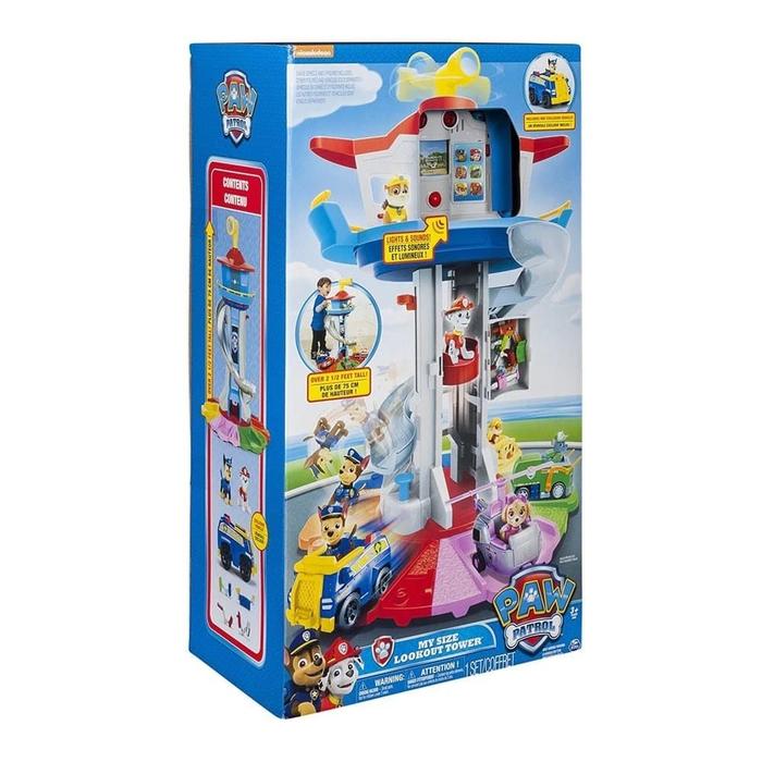 my size paw patrol tower