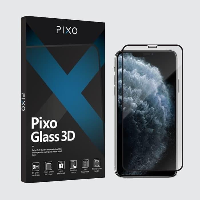 Gambar Tempered Glass iPhone 11 / 11 Pro / 11 Pro Max Pixo 3D Full Cover - iPhone XR dari Onmall Official Shop undefined Tokopedia