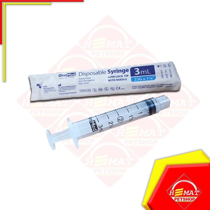 Gambar Spuit Spetan Suntikan Kucing Anjing 3 Ml Tanpa Jarum dari Petshop Hemat Pet Shop undefined Tokopedia