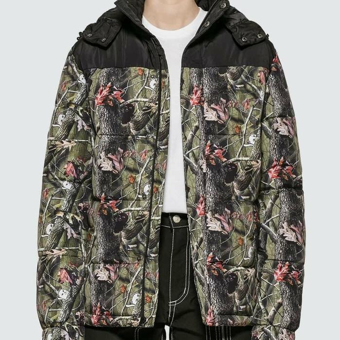 camouflage puffer