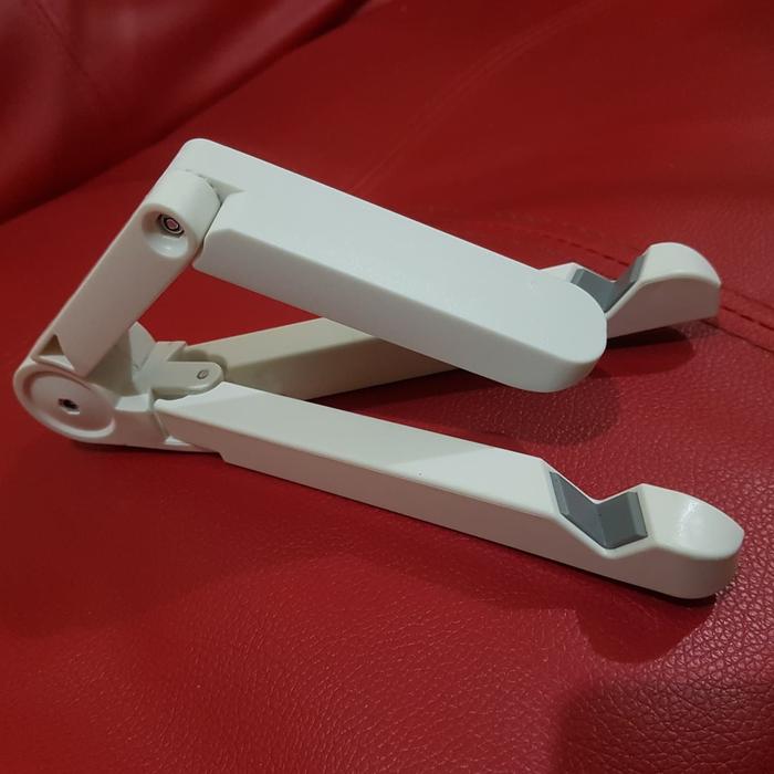 Gambar stand holder universal folding portable stand for tablet ipad tab - Putih dari app orizone undefined Tokopedia