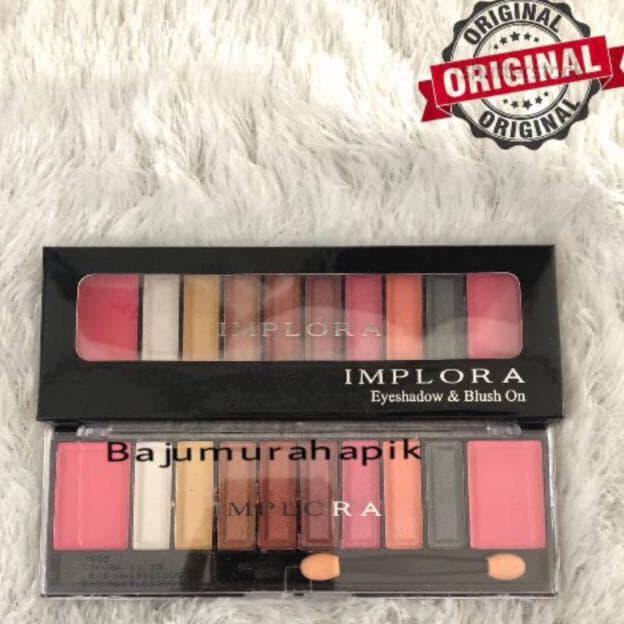 eyeshadow plus blush on