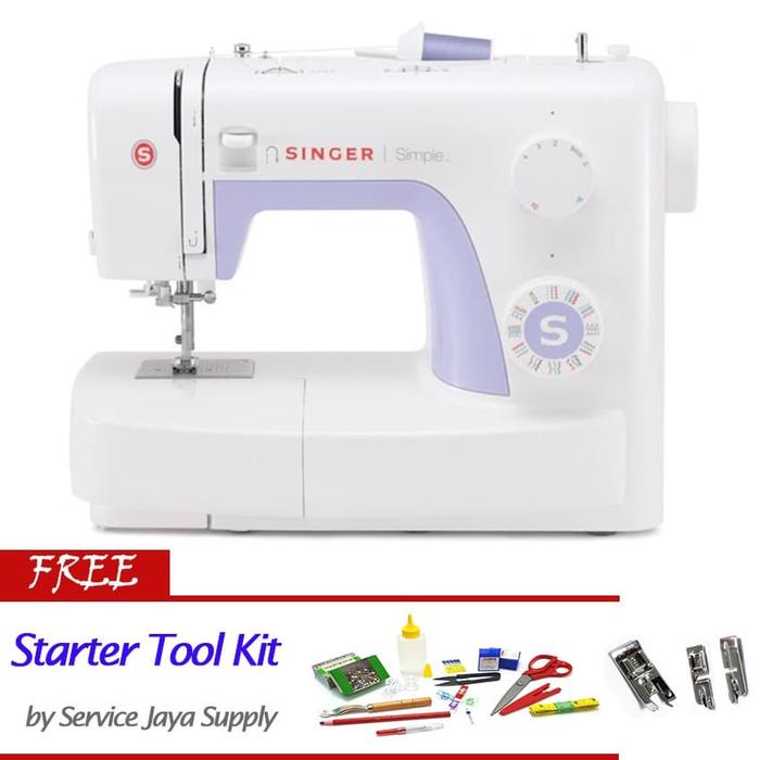 Gambar Mesin Jahit SINGER 3232 SIMPLE (Portable) dari Mesin Jahit SJS undefined Tokopedia