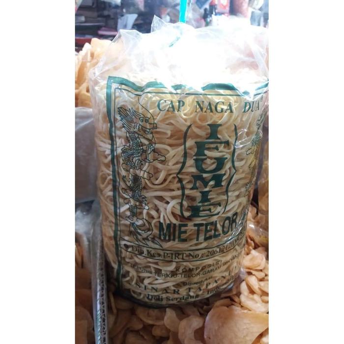 Gambar Ifumie Medan 500gram Cap naga dua (Mie Telur) original 100% dari pusatpasarmedan undefined Tokopedia