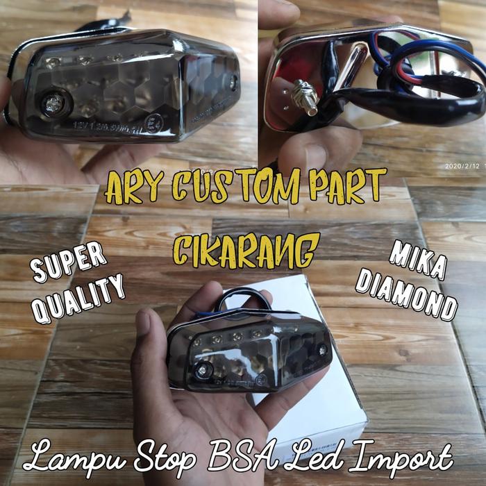 Jual Lampu Belakang Bsa Led Cb 100 Cb Racing Custom Japstyle Scrambler Kota Surabaya Arini Soope Tokopedia