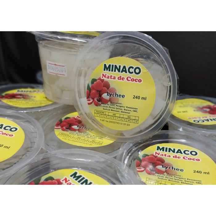 Gambar Minaco Nata de Coco 240ml - Leci dari Minaco_Food undefined Tokopedia