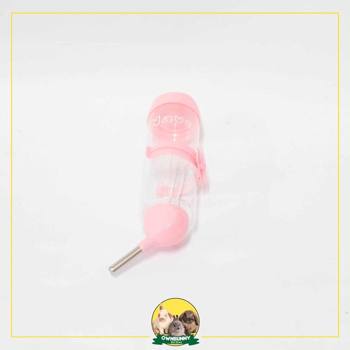 Gambar TEMPAT MINUM KELINCI BOTOL NAVO 250ML - Merah Muda dari Ownbunny Petstore undefined Tokopedia