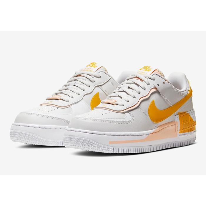 Jual NIKE Air Force Shadow White Grey Yellow Pollen Rise