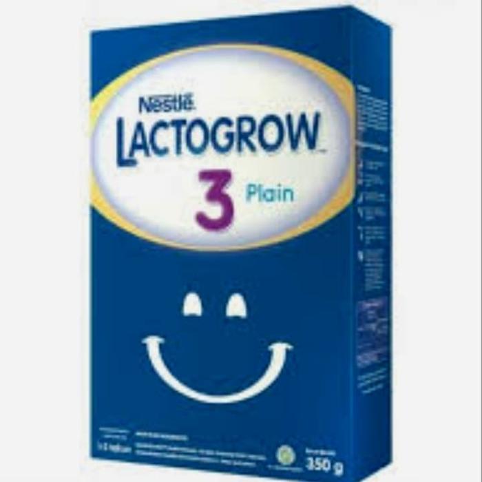 Gambar Susu Lactogrow 3 kemasan 350gr. 3 variant rasa - Plain dari Hana online store undefined Tokopedia