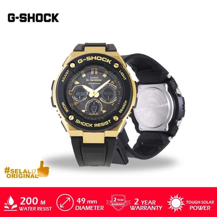 Gambar Casio G-Shock GST-S300G-1A9DR / GST S300G 1A9DR / GSTS300G ORIGINAL dari GrosirGshock undefined Tokopedia