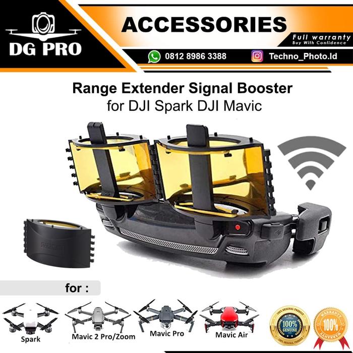 Signal Booster Dji Spark Parabolic Antenna Antena Range Extender
