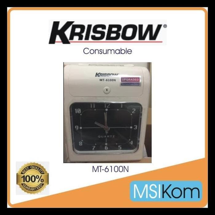 Jual Pita Tinta Mesin Absensi Krisbow Mt 6100n Sale Jakarta Barat Ayu Harapan Berkah Tokopedia