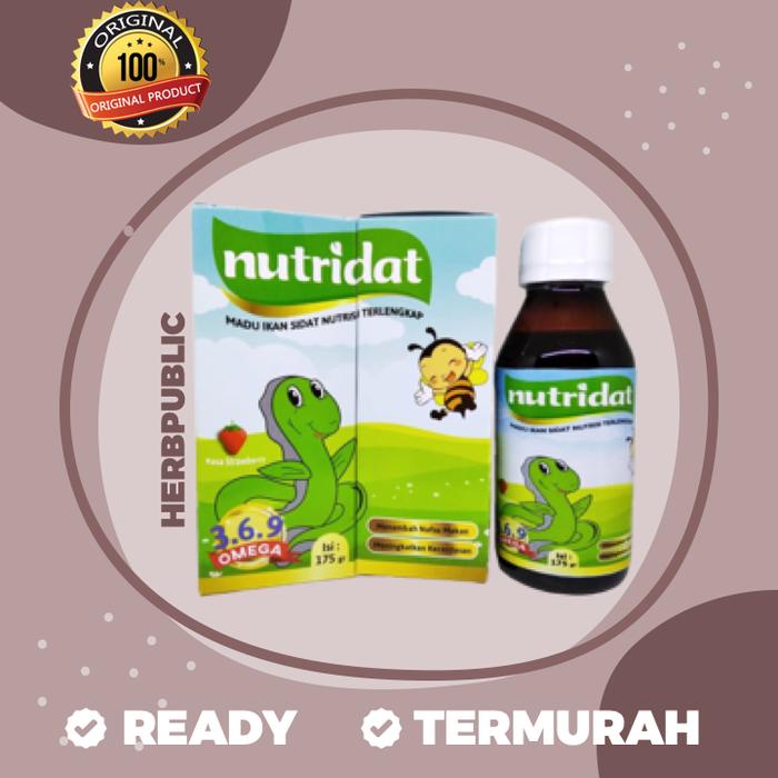 Gambar Suplemen Vitamin Penggemuk Badan Anak dan Kecerdasan Anak NUTRIDAT dari Ben's Market undefined Tokopedia