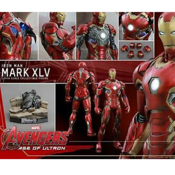 Mark 45 Hot Toys Qs006 Hot Toys HT 1/4 Avengers:Age Of Ultron MK45