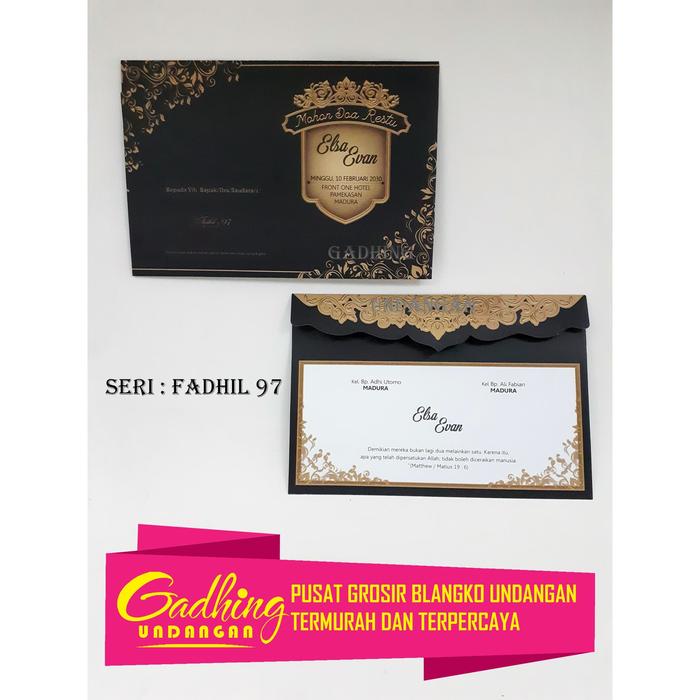 Jual Blangko Undangan Fadhil 97 Harga Murah Kota Surakarta Gadhing Blanko Undangan Tokopedia
