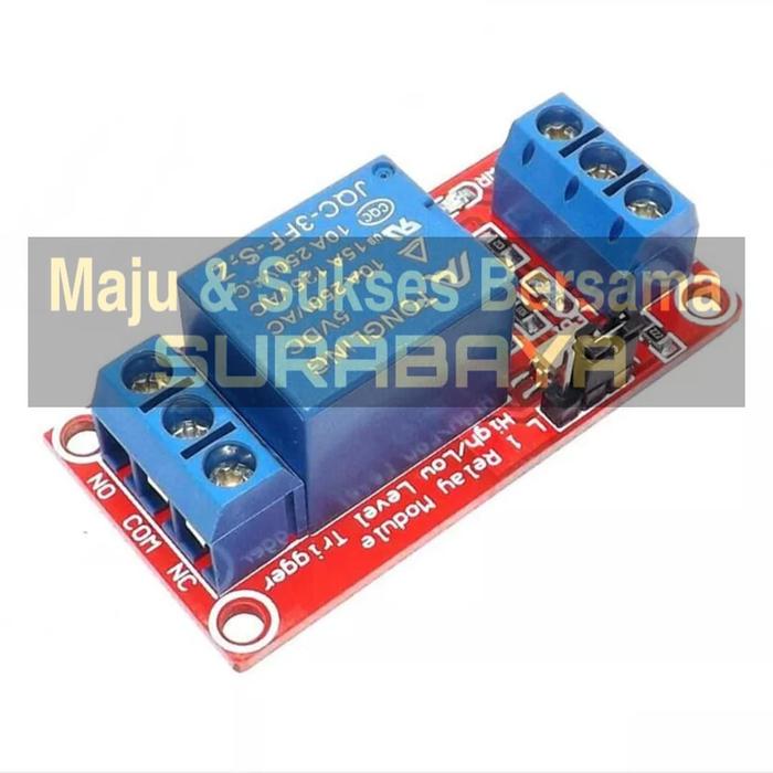 Jual Module Modul Relay Arduino Raspberry 5V 1-Channel 1ch low high ...