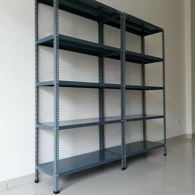 Jual Rak Besi Siku Lubang Rak Gudang Murah Jakarta Bogor Tangerang Depok Jakarta Pusat Mimawulan3 Tokopedia