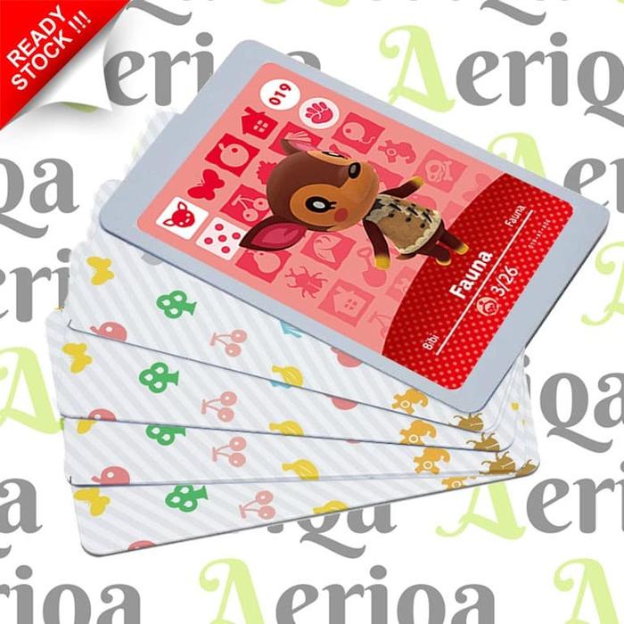 Gambar Amiibo Clone Card Animal Crossing Series - Satuan NFC Kartu PVC dari Aeriqa Shop undefined Tokopedia