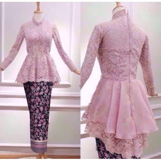 Atasan brokat modern terbaru