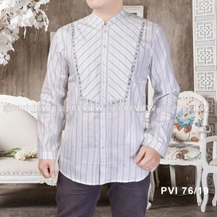 Gambar BAJU KOKO PREVIEW ITANG YUNASZ PVI29 - S dari Preview Muslimwear undefined Tokopedia