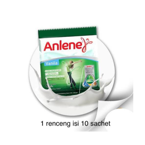 Gambar Anlene Susu Bubuk Sachet (Harga per Renceng) - Vanila dari Bintang Terang Snack undefined Tokopedia