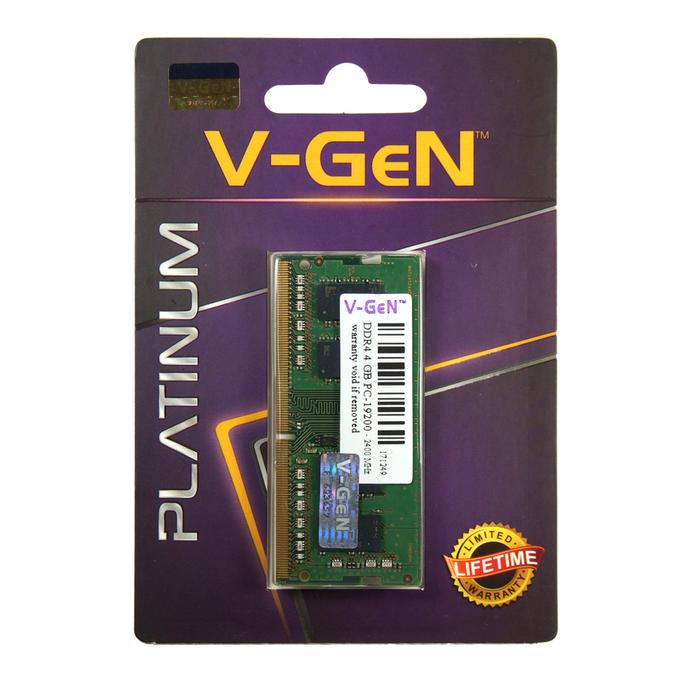 V Gen Ddr4 2400 Sodimm 4gb Jual Memory VGEN SODIMM DDR4 4GB