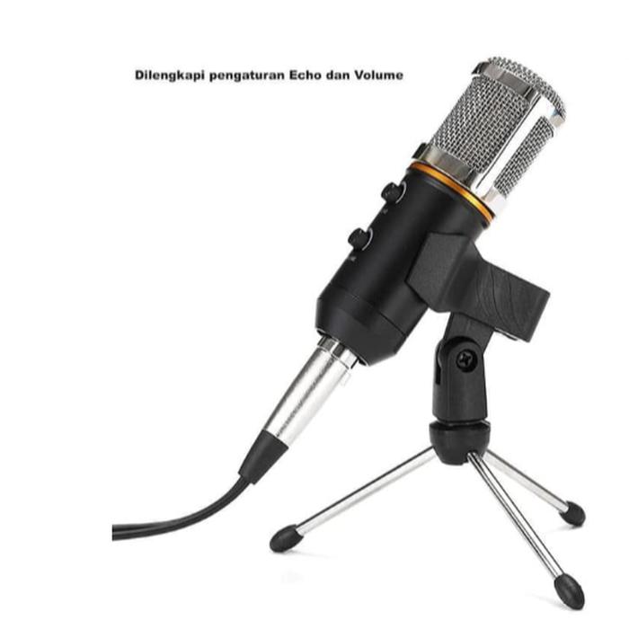 Gambar Condenser Microphone 3.5mm - Mic Kondeser KTV Karaoke MK-F200TL dari Kegembiraan Official undefined Tokopedia
